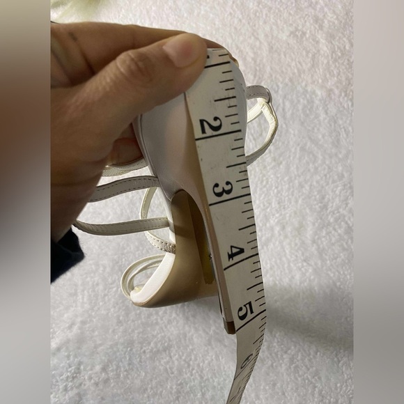 Sam Edelman Cream Strappy Heels - Picture 11 of 11